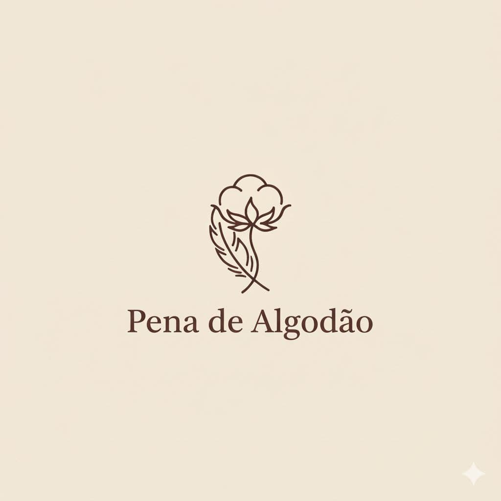 Pena de Algodão Logo